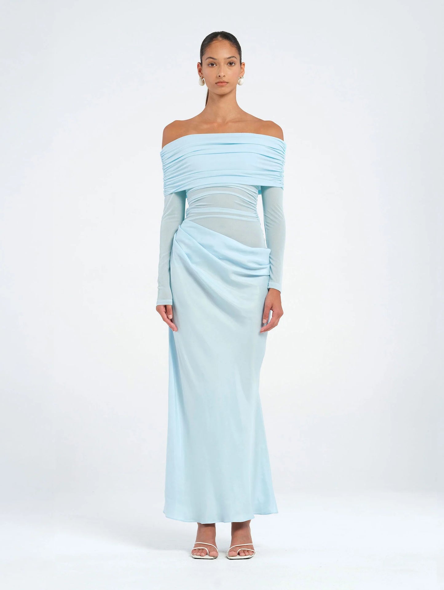 Yasmin Off-Shoulder Maxi Dress