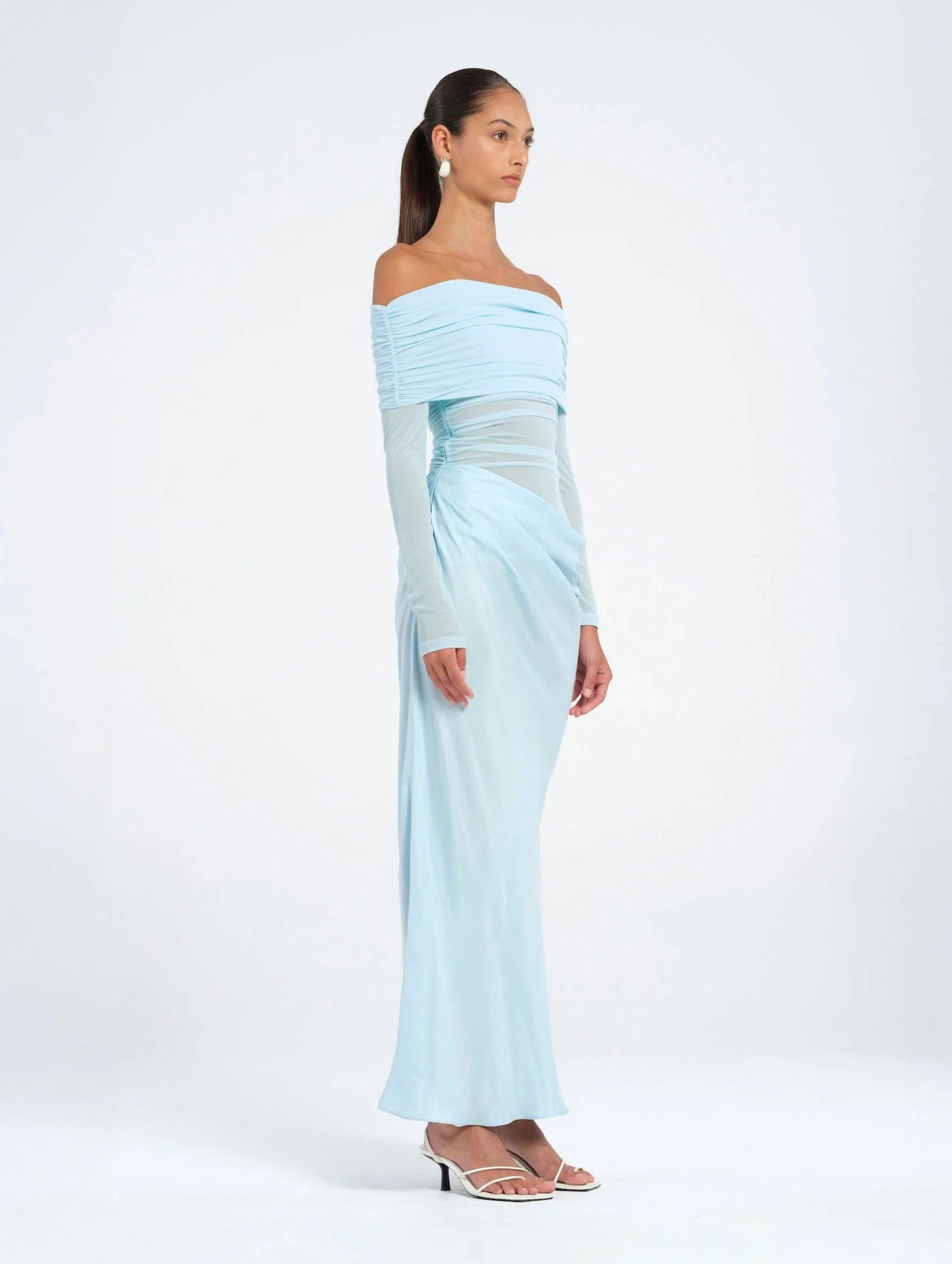 Yasmin Off-Shoulder Maxi Dress