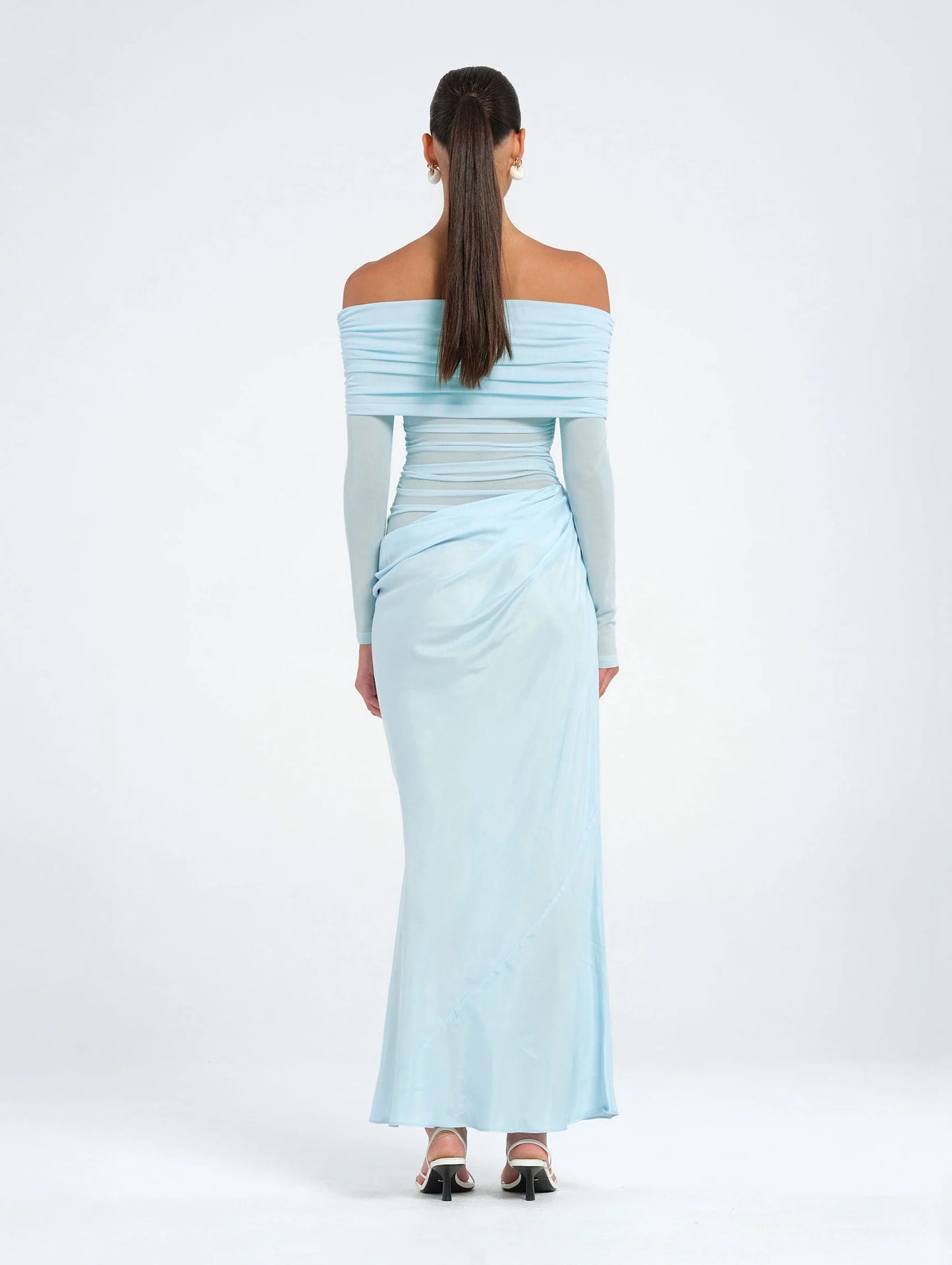 Yasmin Off-Shoulder Maxi Dress