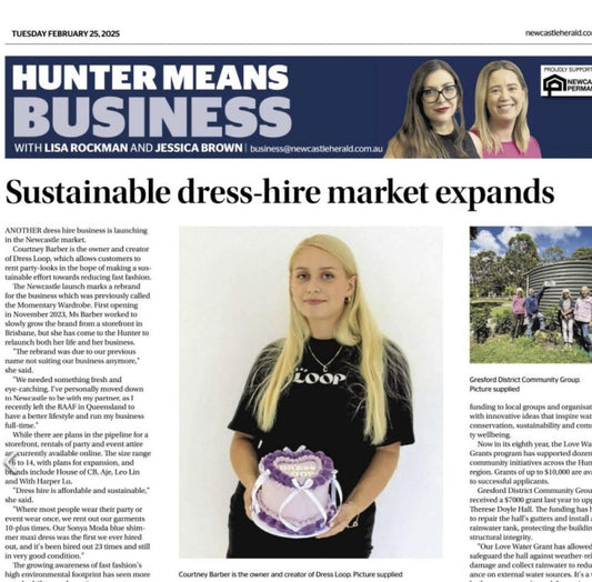 Featured in the Newcastle Herald 25th February 2025