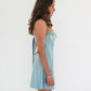 Dress Hire Australia [brand_name] Orphic Slip Dress - Blue - Momentary Wardrobe 