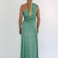 Dress Hire Australia [brand_name] Nour Mint Sequins Dress - Momentary Wardrobe 