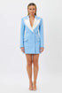 Dress Hire Australia [brand_name] Nellie Blazer Dress Blue - Dress Loop 