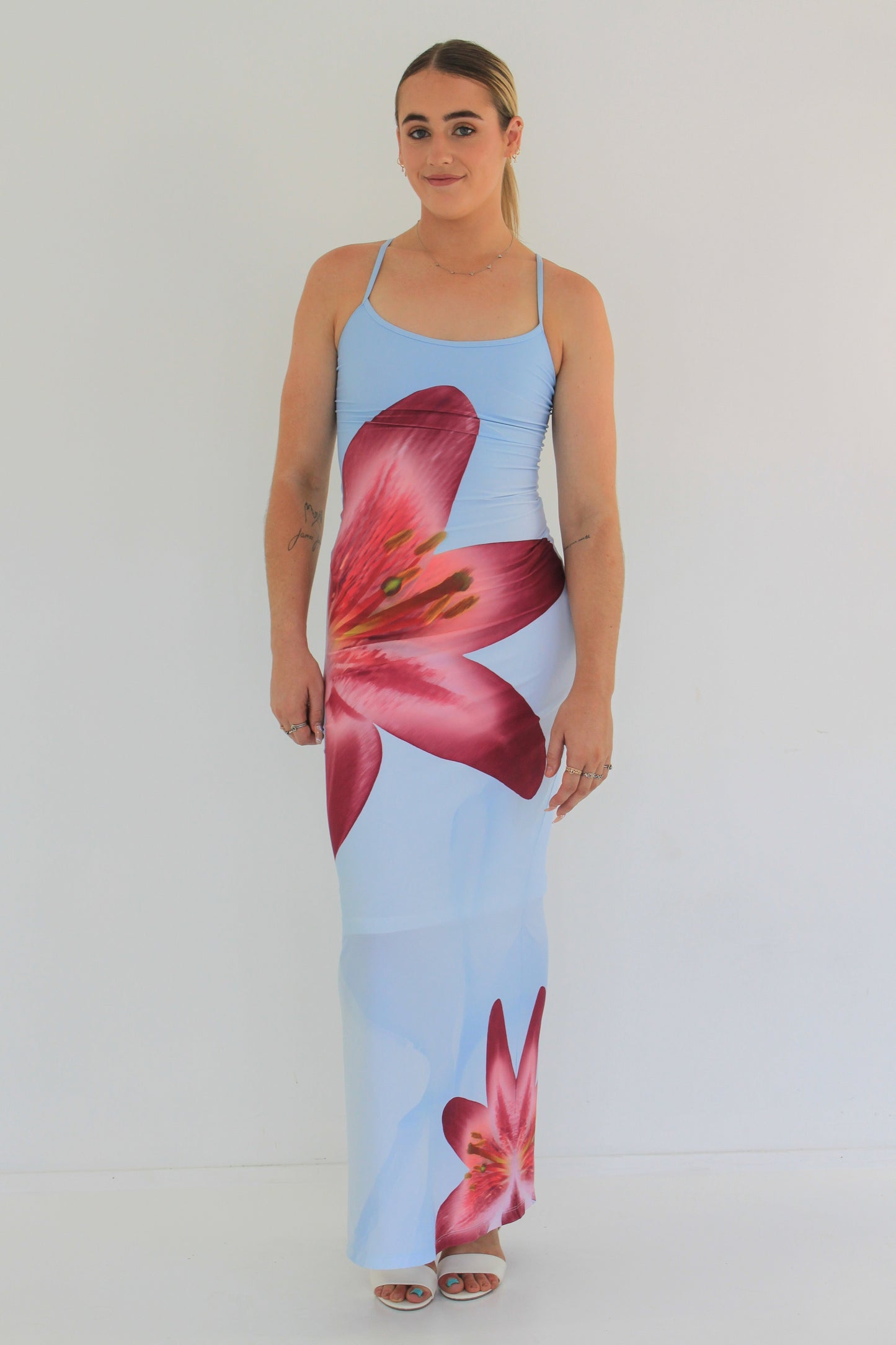 Dress Hire Australia [brand_name] Sky Lily Slip Dress - Momentary Wardrobe 