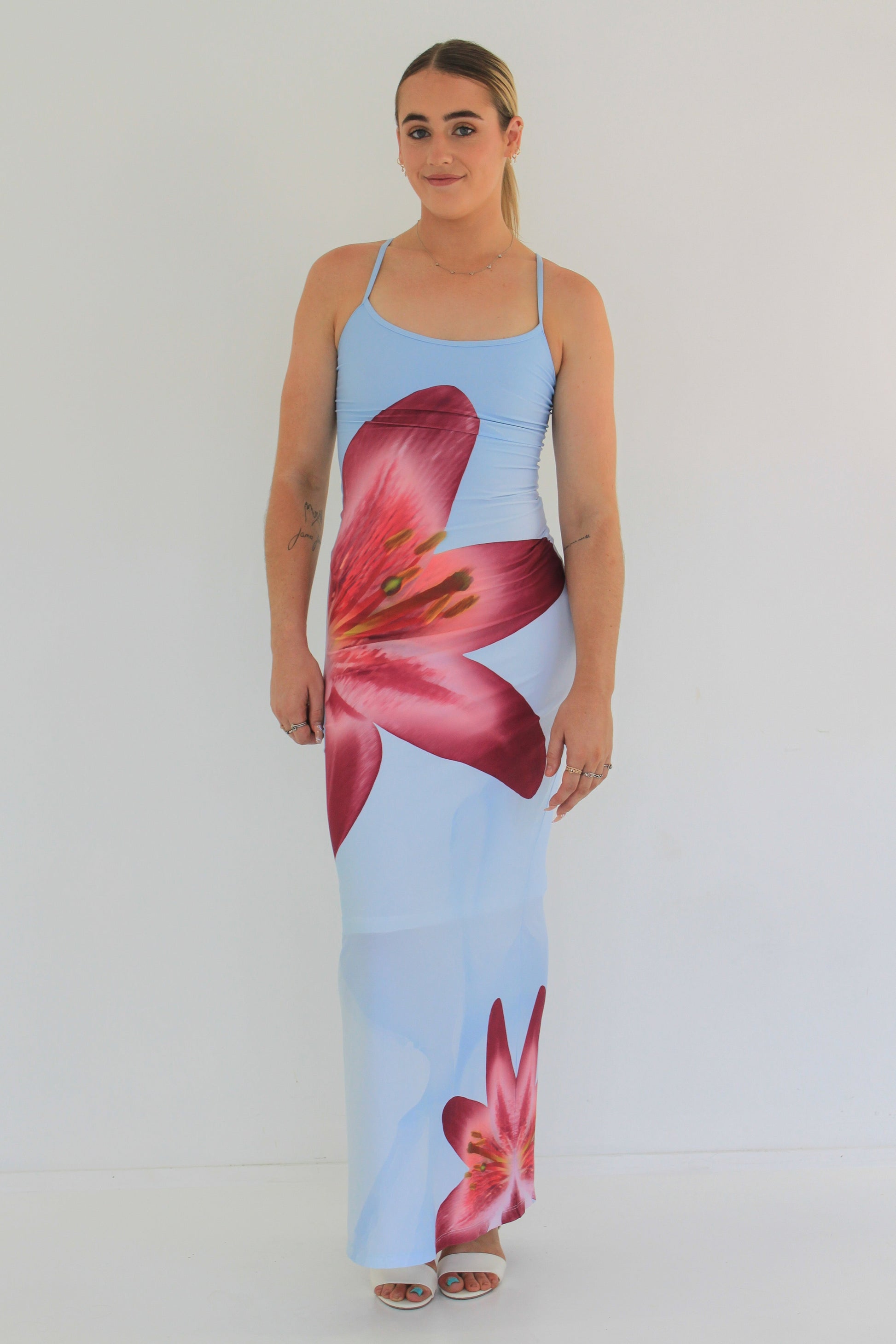 Dress Hire Australia [brand_name] Sky Lily Slip Dress - Momentary Wardrobe 
