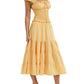 Dress Hire Australia [brand_name] PHEDRA DRESS APRICOT - Momentary Wardrobe 