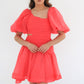 Dress Hire Australia [brand_name] Aje Joan Puff Sleeve Mini Dress - Momentary Wardrobe 