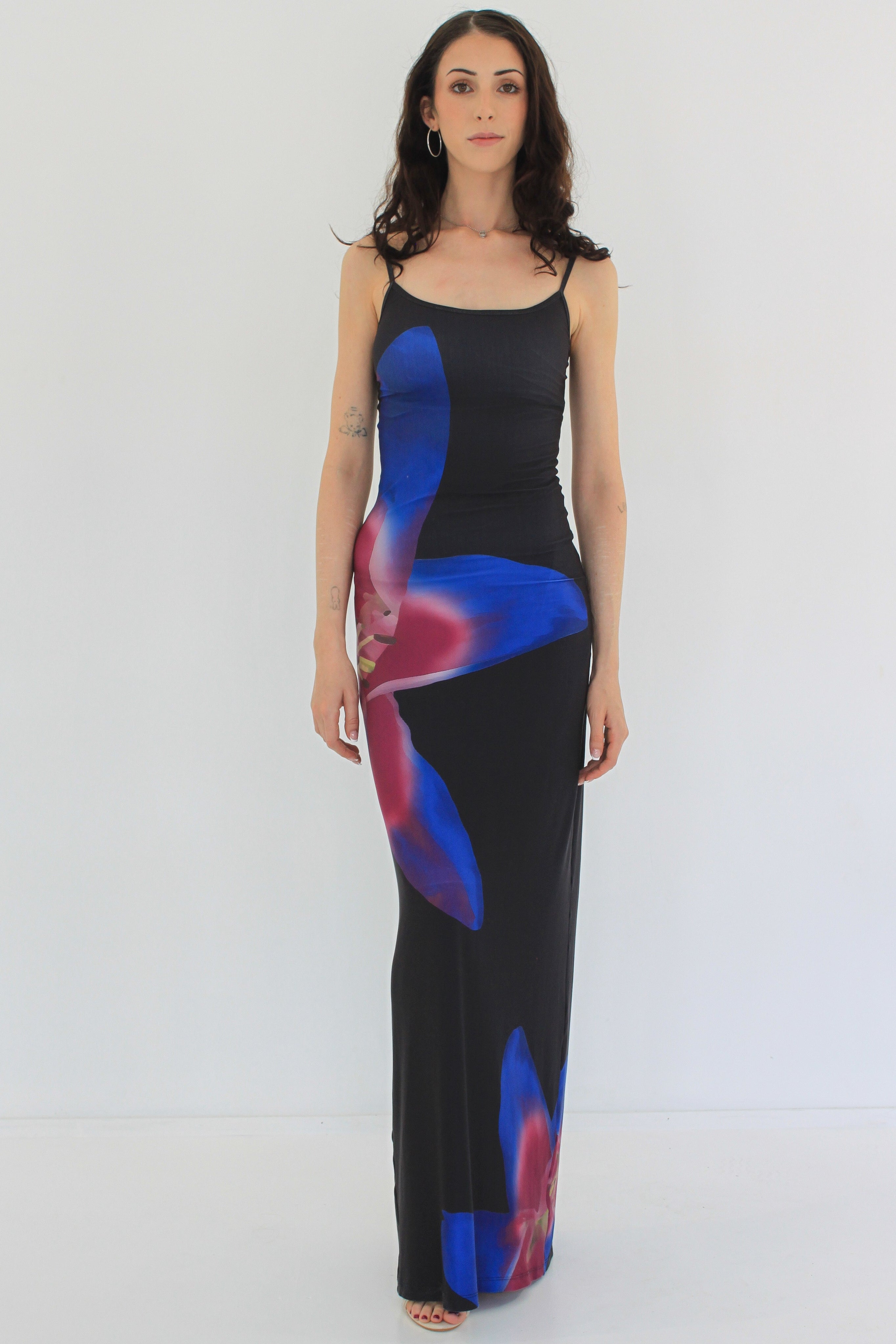 Dress Hire Australia [brand_name] Midnight Lily Floral Dress - Momentary Wardrobe 