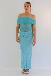 Dress Hire Australia [brand_name] Nico Off Shoulder Maxi Dress - Momentary Wardrobe 