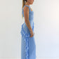 Dress Hire Australia [brand_name] Ariela Soft Blue Ruffle Maxi Dress - Momentary Wardrobe 