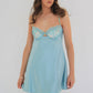 Dress Hire Australia [brand_name] Orphic Slip Dress - Blue - Momentary Wardrobe 
