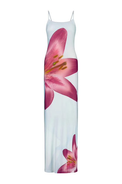 Sky Lily Slip Dress