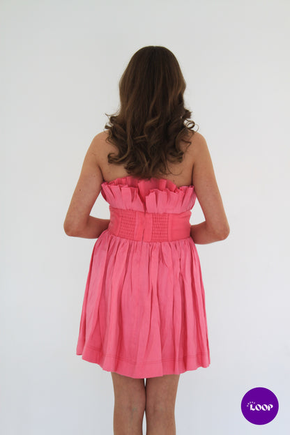Aje Whisper Layered Mini Dress
