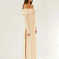 Dress Hire Australia [brand_name] Mila Dress in Buttercream - Momentary Wardrobe 
