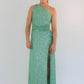 Dress Hire Australia [brand_name] Nour Mint Sequins Dress - Momentary Wardrobe 