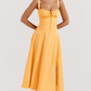 Dress Hire Australia [brand_name] Carmen Tangerine Bustier Sundress - Momentary Wardrobe 