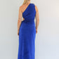 Dress Hire Australia [brand_name] Nour Blue Shimmer Dress - Momentary Wardrobe 