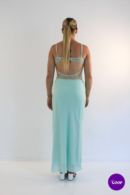 Gabriel Maxi Dress Turquoise Sorbet