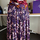 Tiggy Bow Midi Dress in Spliced Paisley