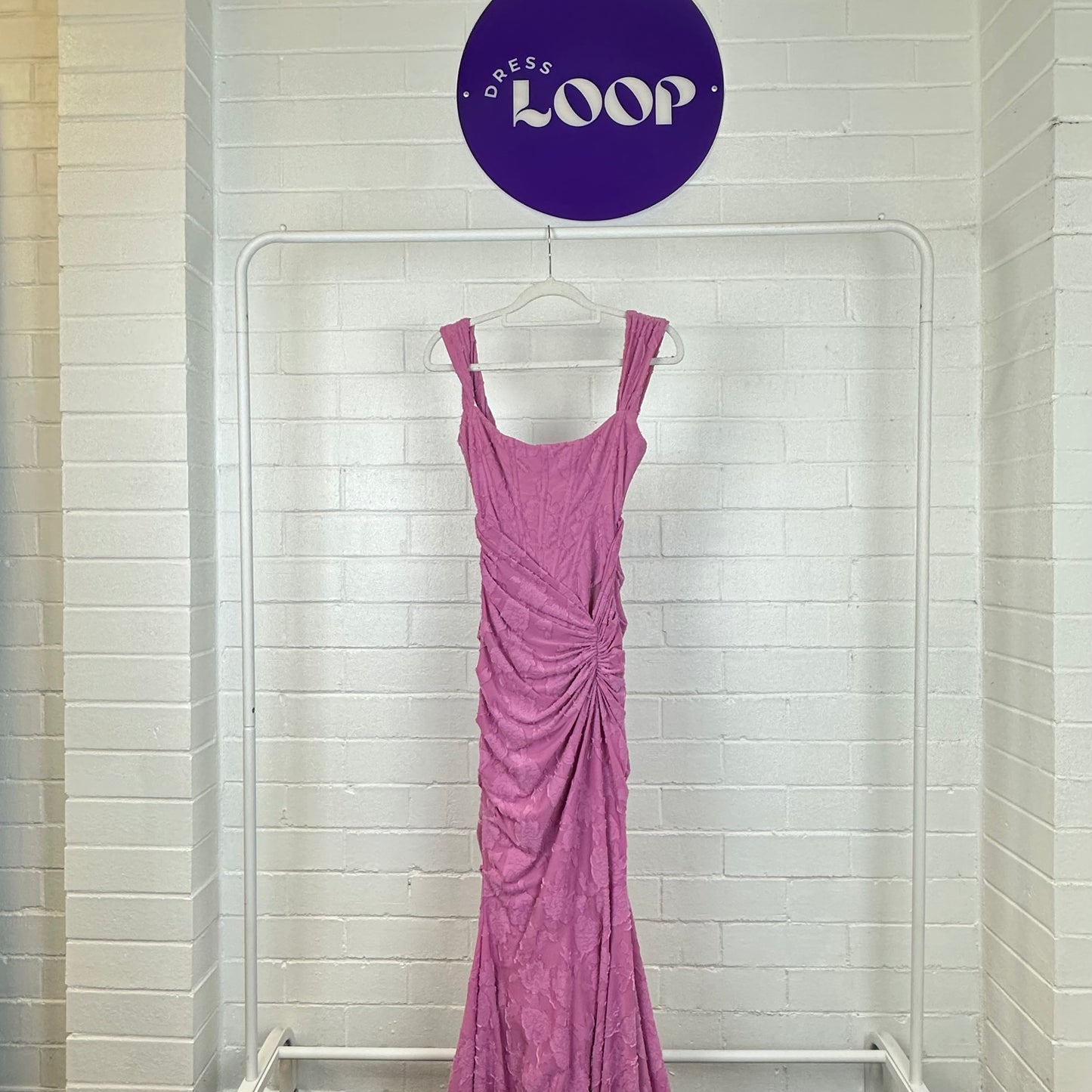 Cesca Rose Pink Floral Maxi Dress