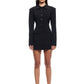 Cheri Mini Dress in Ink