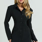 Cheri Mini Dress in Ink