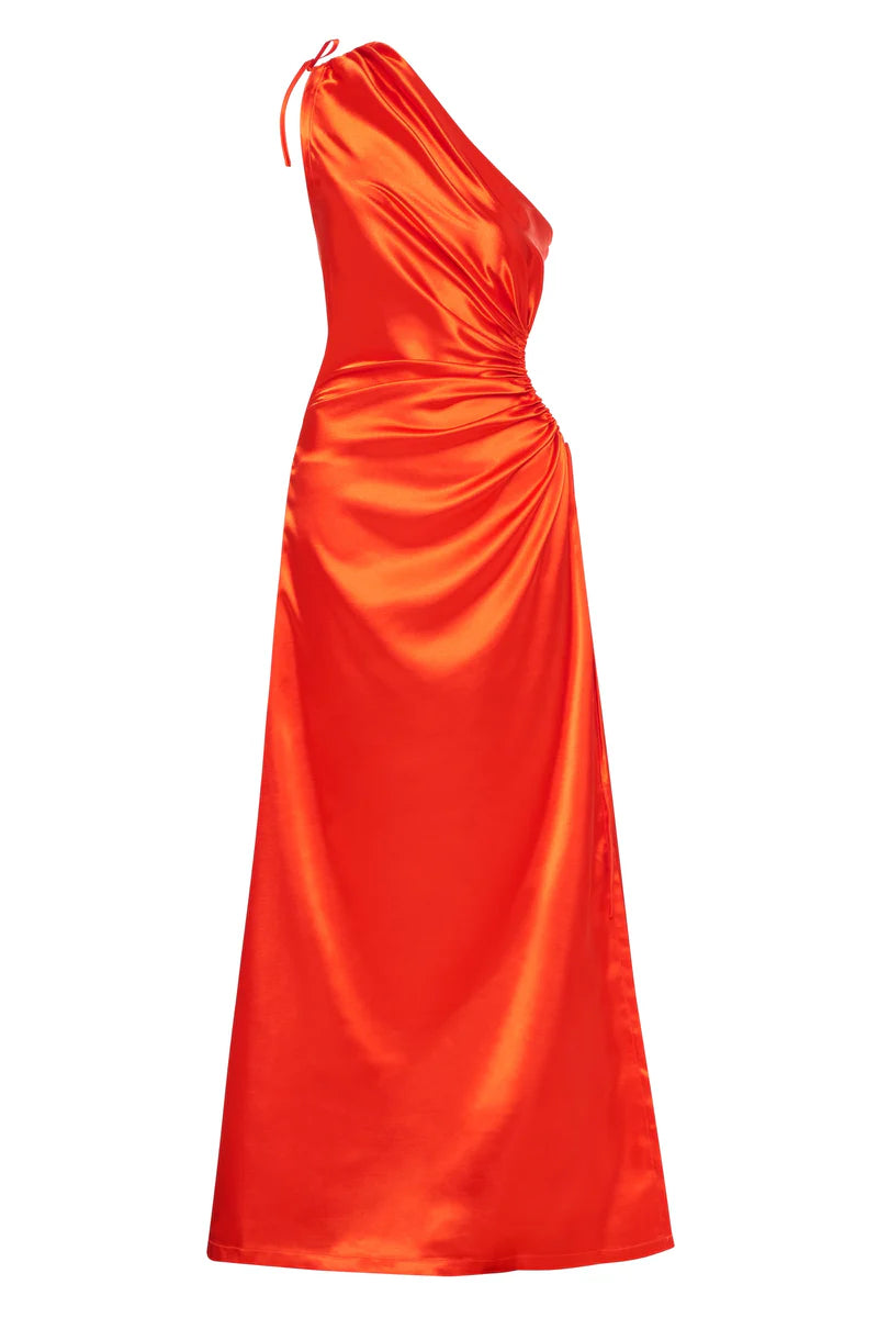 Dress Hire Australia [brand_name] Nour Orange Dress - Momentary Wardrobe 