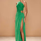 Dress Hire Australia [brand_name] Nour Green Shimmer Dress - Momentary Wardrobe 