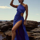 Dress Hire Australia [brand_name] Nour Blue Shimmer Dress - Momentary Wardrobe 