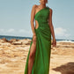 Dress Hire Australia [brand_name] Nour Green Shimmer Dress - Momentary Wardrobe 