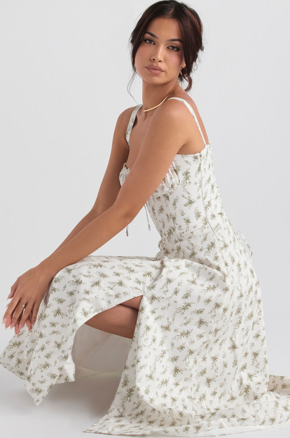 Dress Hire Australia [brand_name] Carmen Garden Print Bustier Sundress - Dress Loop 