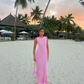 Dress Hire Australia [brand_name] Giselle Maxi Raspberry - Momentary Wardrobe 