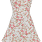 Dress Hire Australia [brand_name] JASMINE Rose Print Draped Strapless Corset Dress - Momentary Wardrobe 