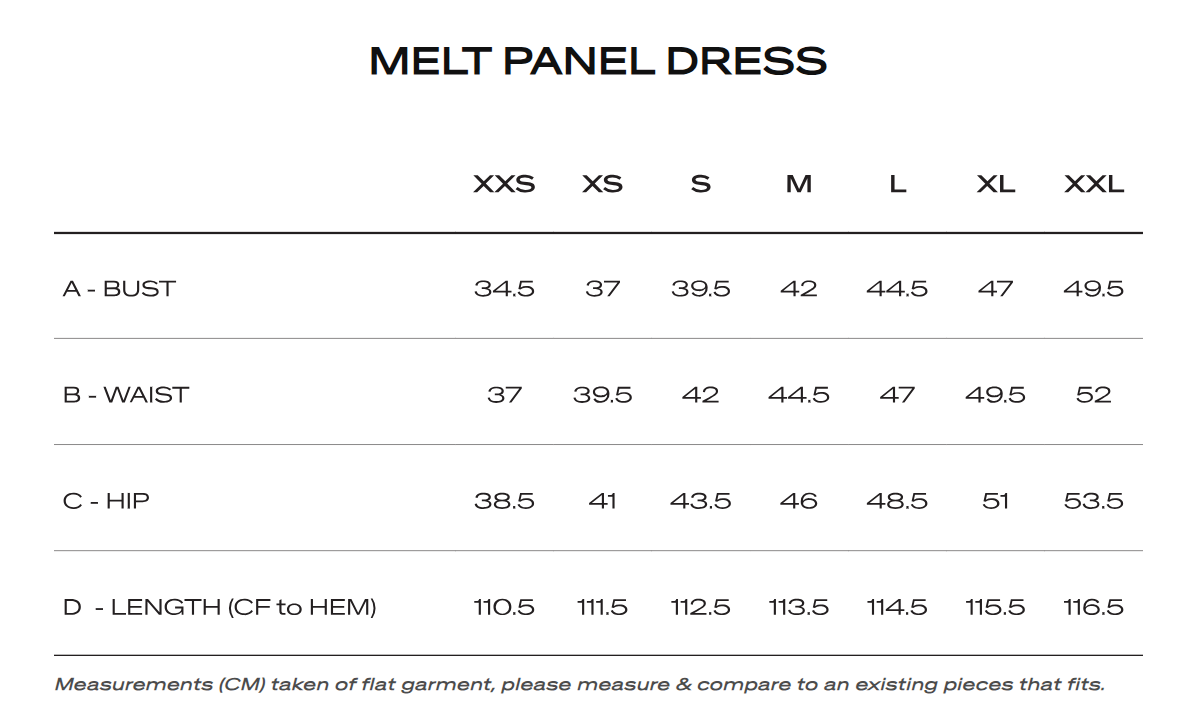 Melt Panel Dress Jellyfish