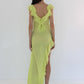 Dress Hire Australia [brand_name] Ilda Spice Lime Maxi Dress - Momentary Wardrobe 