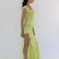 Dress Hire Australia [brand_name] Ilda Spice Lime Maxi Dress - Momentary Wardrobe 