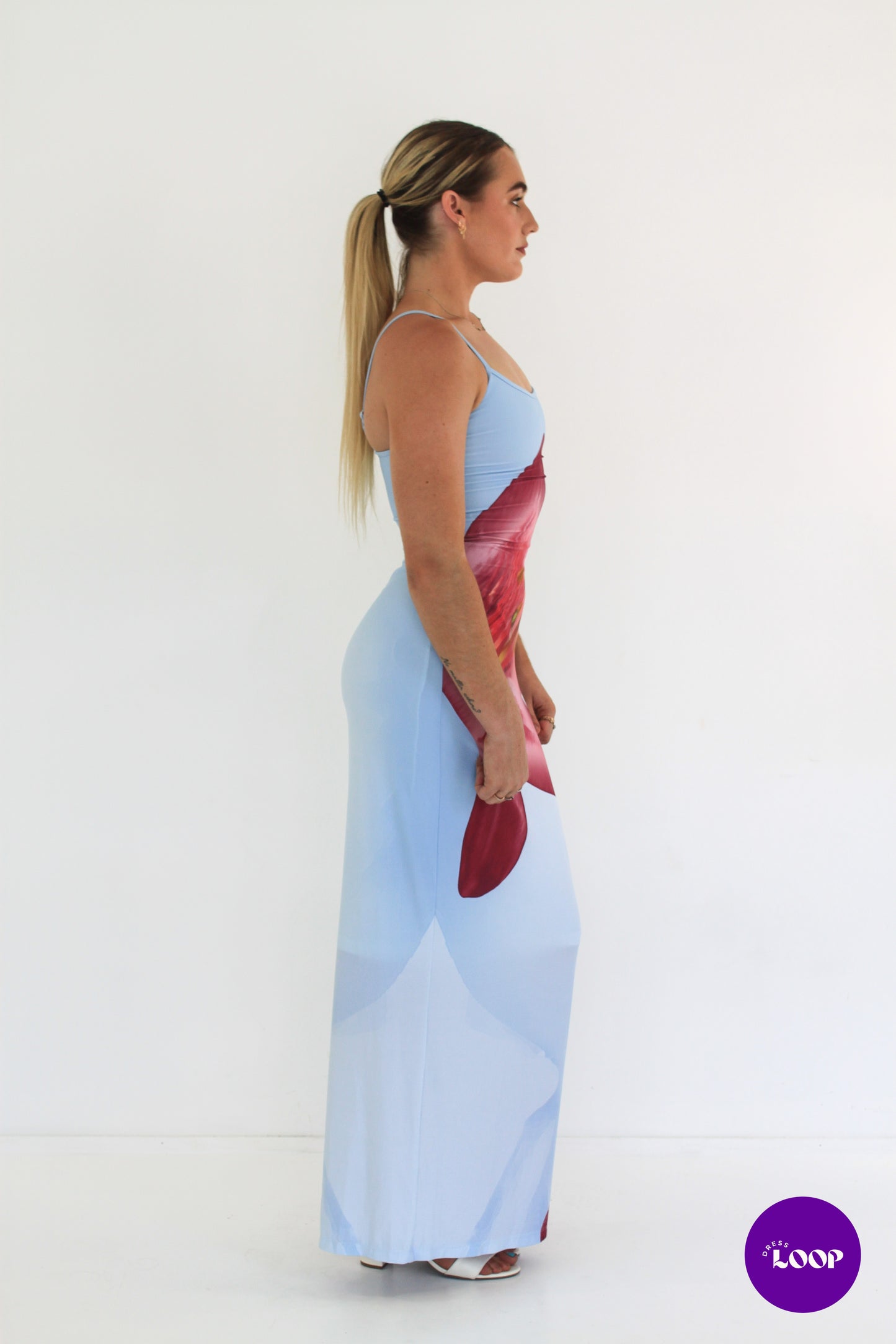 Sky Lily Slip Dress