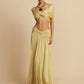 Alessia Skirt and Top Set in Sand