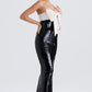Dress Hire Australia [brand_name] Black Sequin Strapless Bow Dress - Momentary Wardrobe 