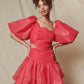 Dress Hire Australia [brand_name] Aje Joan Puff Sleeve Mini Dress - Momentary Wardrobe 