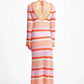Guava Knit Crochet Maxi Dress