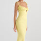 Dress Hire Australia [brand_name] Soren Buttercup Cutout Midi Dress - Momentary Wardrobe 