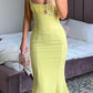 Dress Hire Australia [brand_name] Soren Buttercup Cutout Midi Dress - Momentary Wardrobe 
